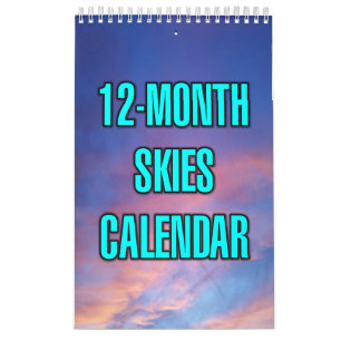 12-Maandelijkse luchten Kalender
