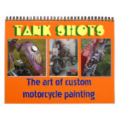 12 maanden 2013 aangepast motorfietsenschilderij m kalender (Hoes)