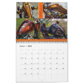 12 maanden 2013 aangepast motorfietsenschilderij m kalender (Mar 2026)