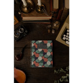 12 maanden Abstracte penseelstreek dagelijks Planner