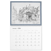12 maanden Afbeelding van de agenda van Venetië Kalender (Jan 2026)