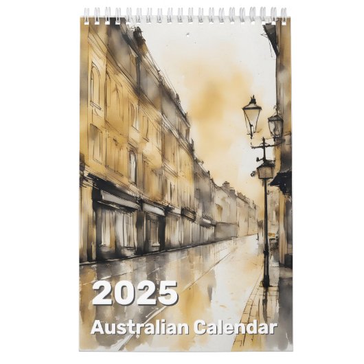 12 maanden Australische kalender (Hoes)