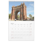 12 maanden Barcelona, Spanje fotokalender Kalender (Mar 2027)