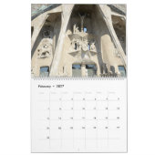12 maanden Barcelona, Spanje Wall Calendar Kalender (Feb 2027)