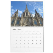 12 maanden Barcelona, Spanje Wall Calendar Kalender (Mar 2027)