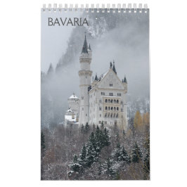 12 maanden Beieren Wall Calendar Kalender
