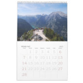 12 maanden Berchtesgaden Photo Calendar Kalender (Feb 2027)