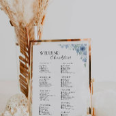 12 maanden Blue Wedding Checklist