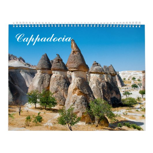 12 maanden Cappadocia Turkey Photo Calendar Kalender (Hoes)