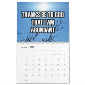 12-Maanden "Dank zij God dat ik..." Kalender (Jan 2027)