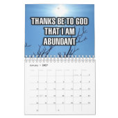 12-Maanden "Dank zij God dat ik..." Kalender (Jan 2027)