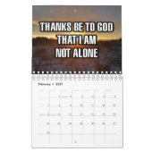 12-Maanden "Dank zij God dat ik..." Kalender (Feb 2027)