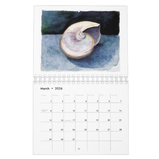 12 maanden dromen van de diepe agenda kalender (Mar 2026)