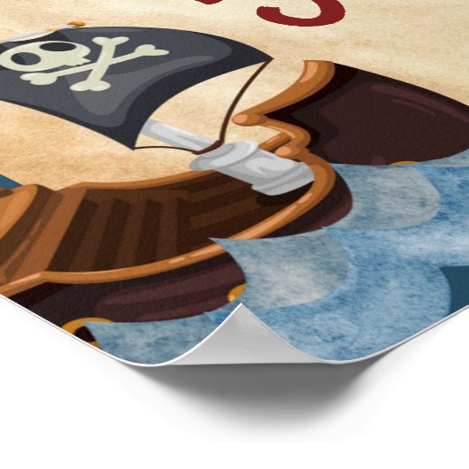 12 maanden eerste jaar fotocollage poster (Hoek)