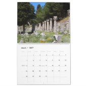12 maanden Ephesus, kalender Turkije (Mar 2027)