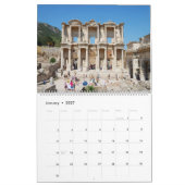 12 maanden Ephesus, kalender Turkije (Jan 2027)