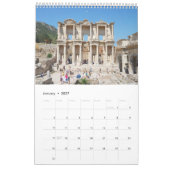 12 maanden Ephesus, kalender Turkije (Jan 2027)