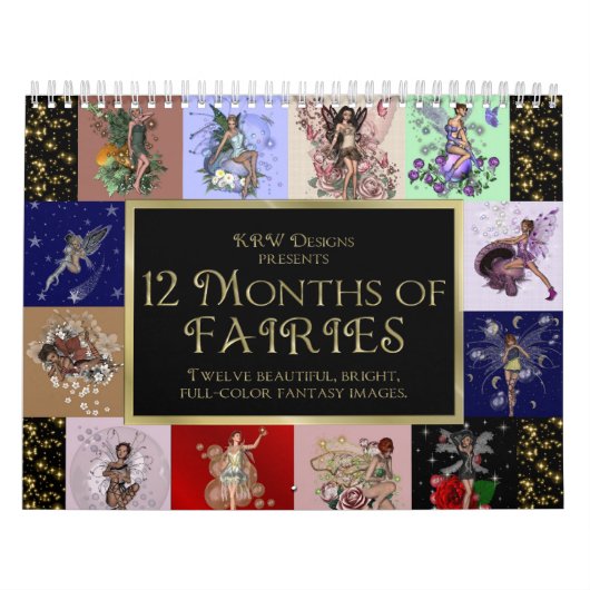 12 maanden Fairies 2012 KRW Kalender (Hoes)