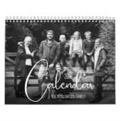 12 Maanden Familie Aangepaste Foto Kalender (Hoes)