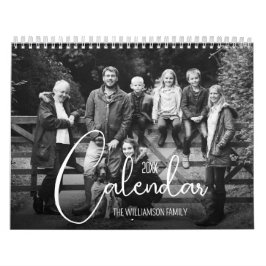 12 Maanden Familie Aangepaste Foto Kalender