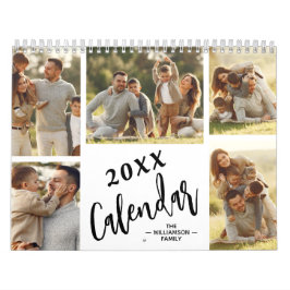 12 Maanden Familie Aangepaste Foto Kalender