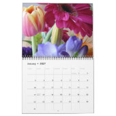 12 maanden Floral Delight Flowers Kalender (Jan 2027)