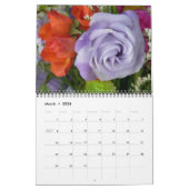 12 maanden Floral Delight Flowers Kalender (Mar 2026)