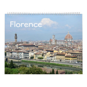 12 maanden Florence, Italië Fotokalender Kalender