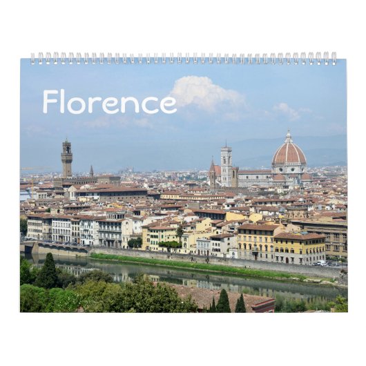 12 maanden Florence, Italië Fotokalender Kalender (Hoes)