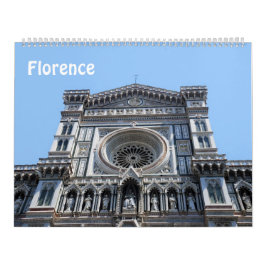 12 maanden Florence, Italië Fotokalender Kalender
