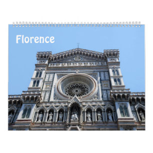 12 maanden Florence, Italië Fotokalender Kalender