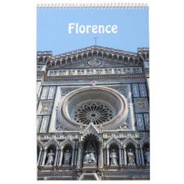 12 maanden Florence, Italië Fotokalender Kalender