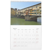 12 maanden Florence, Italië Fotokalender Kalender (Mar 2027)