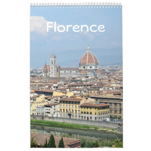 12 maanden Florence, Italië Fotokalender Kalender