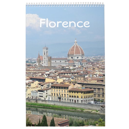 12 maanden Florence, Italië Fotokalender Kalender (Hoes)
