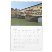 12 maanden Florence, Italië Fotokalender Kalender (Mar 2026)