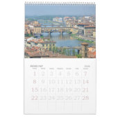 12 maanden Florence, Italië Fotokalender Kalender (Feb 2026)