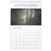 12 maanden foto kalender (Jan 2026)