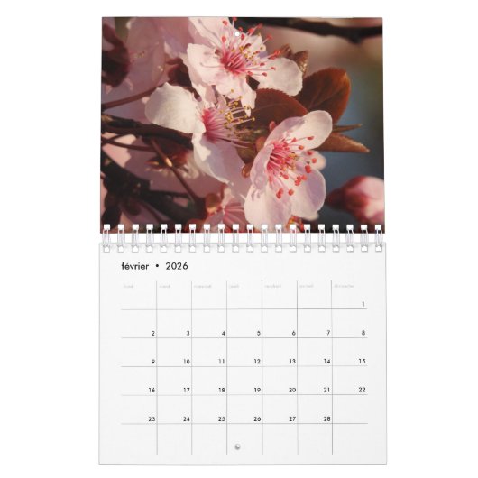 12 maanden Franse kalender (Feb 2026)