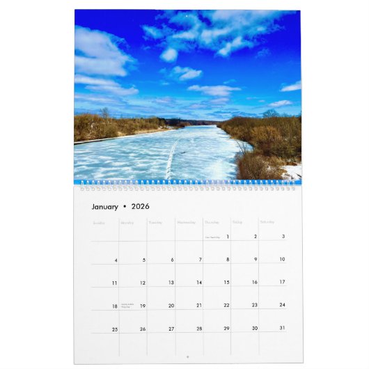 12 maanden grote kalender (Jan 2026)