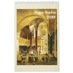 12 maanden Hagia Sophia Wall Agenda Kalender