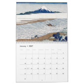 12 maanden Hokusai Collectie Fine Art Kalender (Jan 2027)