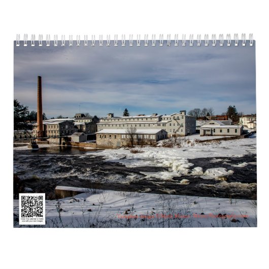 12 maanden in Central NY Kalender (Achterkant)