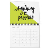 12 maanden Inspirerend offertes Kalender (Mar 2027)