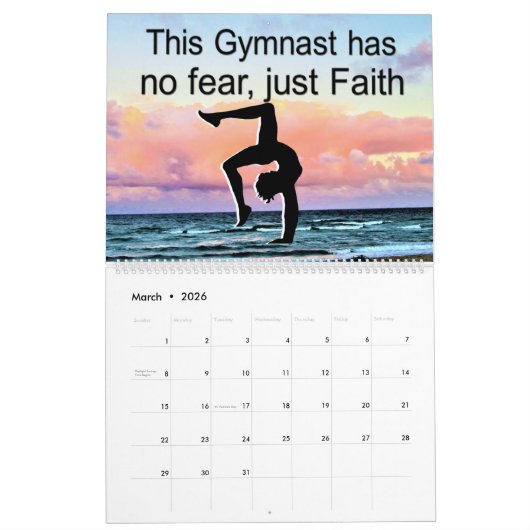 12 MAANDEN INSPIREREND QUOTES GYMNASTIEK KALENDER (Mar 2026)