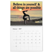 12 MAANDEN INSPIREREND QUOTES GYMNASTIEK KALENDER (Feb 2027)