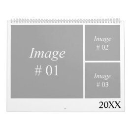 12 maanden instagram collectie sjabloon kalender