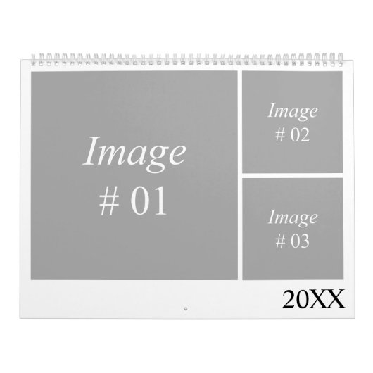 12 maanden instagram collectie sjabloon kalender (Hoes)