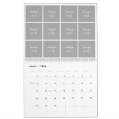 12 maanden instagram collectie sjabloon kalender (Mar 2026)