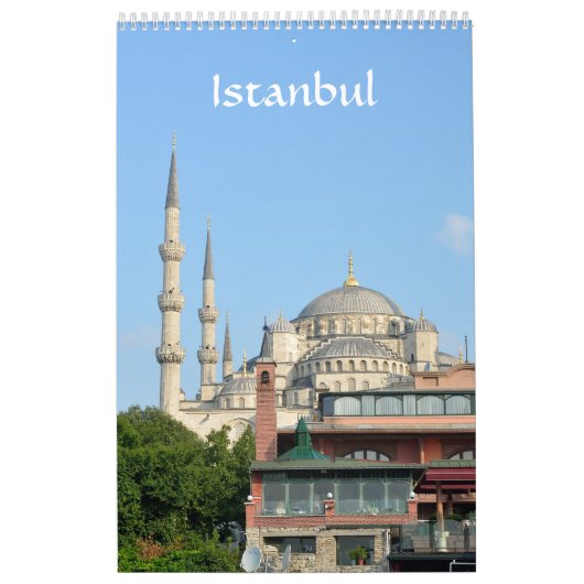 12 maanden Istanbul Photo Calendar Kalender (Hoes)